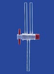 Zweiweg-Kegelhähne mit PTFE-Küken