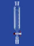 Tropftrichter, zylindrisch, mit PTFE-Küken