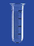 Reaction vessels, cylindrical, round bottom