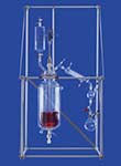 One-way reaction/distillation units