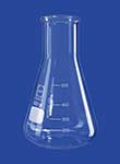 Erlenmeyer flasks, wide neck